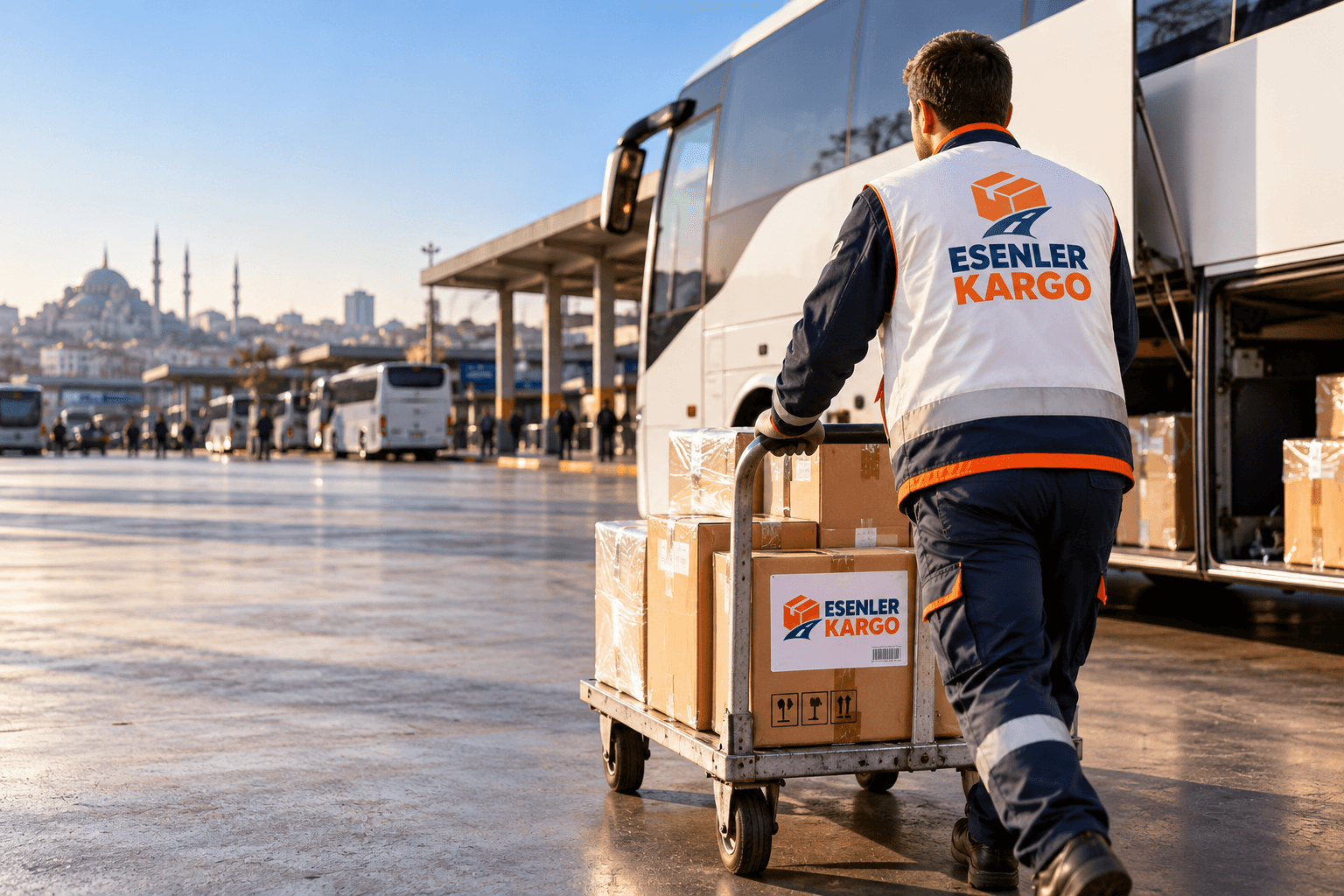 İstanbul Esenler Otogarı Kargo Hazırlığı
